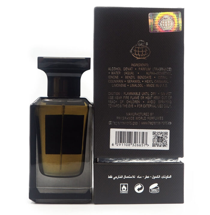 OUD WONDER 80ML EDP Perfume By Fragrance World For Men  ,Minyak Wangi Arab - Image 7