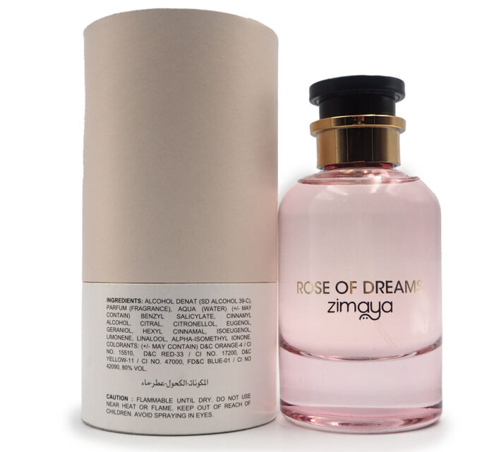Rose Of Dreams 100ml Eau De Parfum Zimaya By Afnan ,Minyak Wangi Arab - Image 4