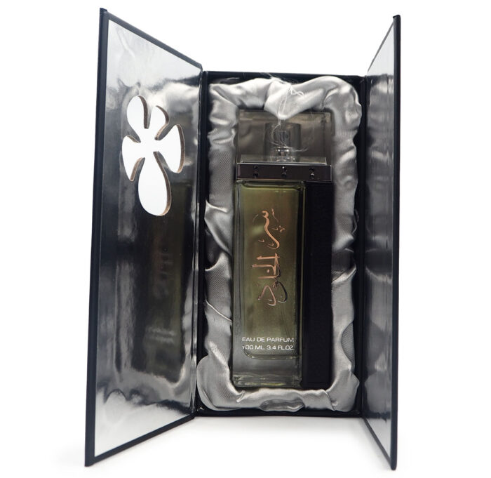 Lattafa Ser Al Khulood silver  for men Perfume 100ml - Image 3