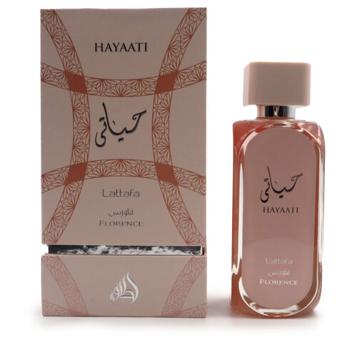 Lattafa HAYAATI FLORENCE Perfume for women 100ml EDP , Minyak Wangi Arab