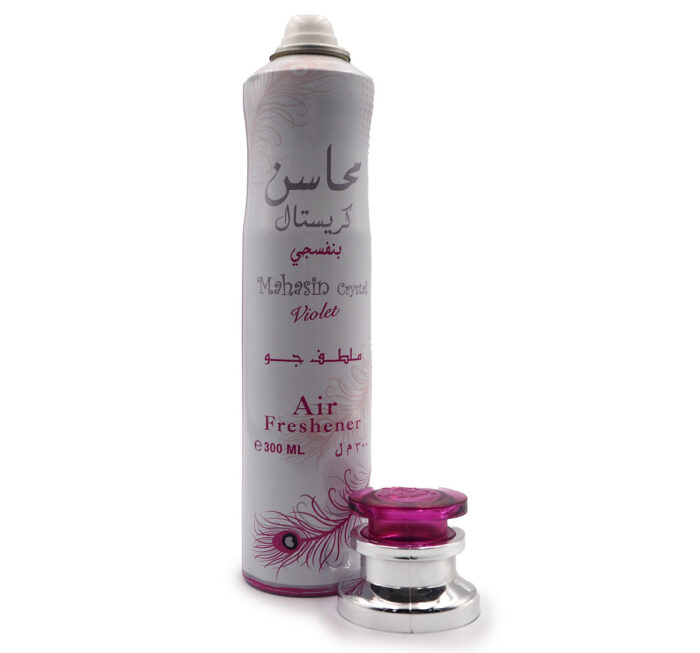 Mahasen Crystal Violet Air Freshener 300ml by Lattafa - Image 4