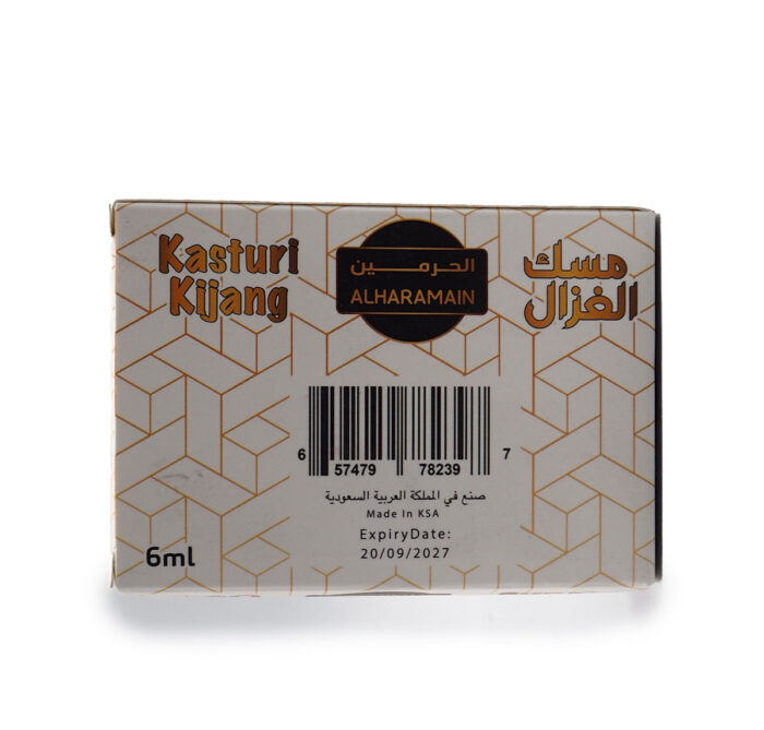 kasturi kijang oil perfume 6ml by Al Haramain - Image 3