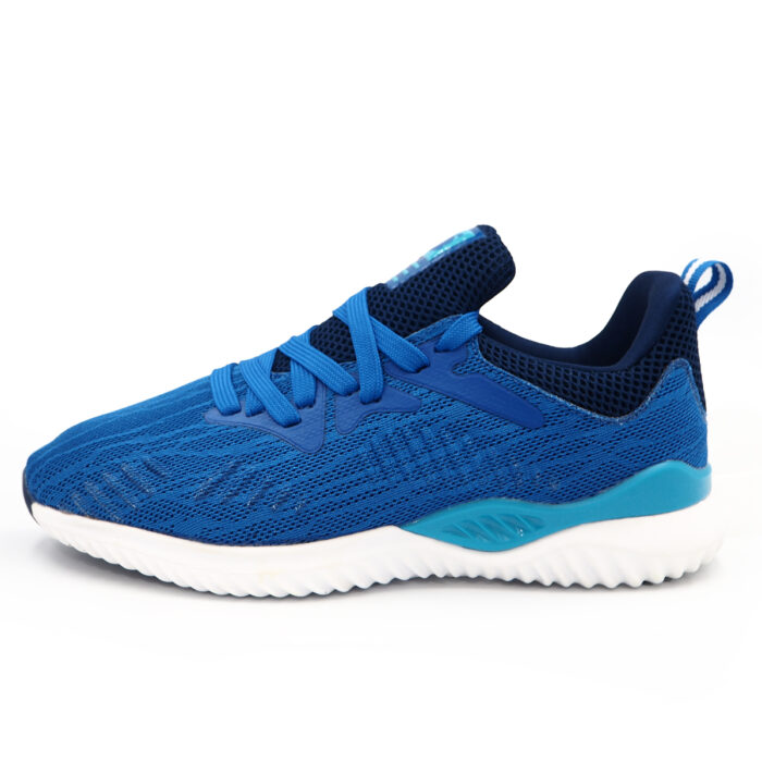 Women &Men Mesh Sport Shoes, Brethable Casula Shoes Comfort Increase Lace-up Non-slip Low-top Running Shoes(04943-Blue) - Image 6