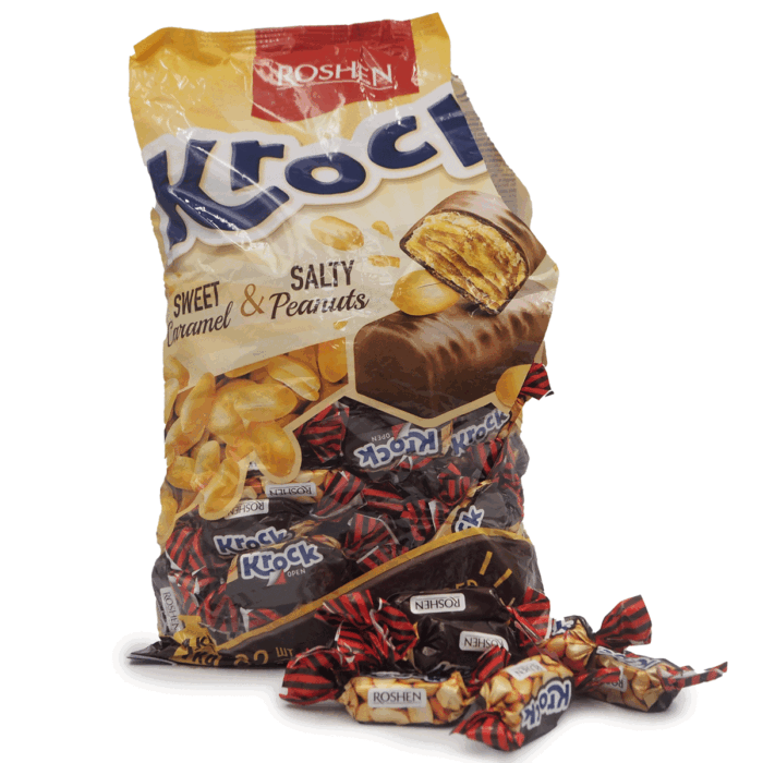 KROCK SWEET CARAMEL WITH SALTY PEANUTS ,SUPER CRUNCHY (1KG ,500G ,250G) - Image 2