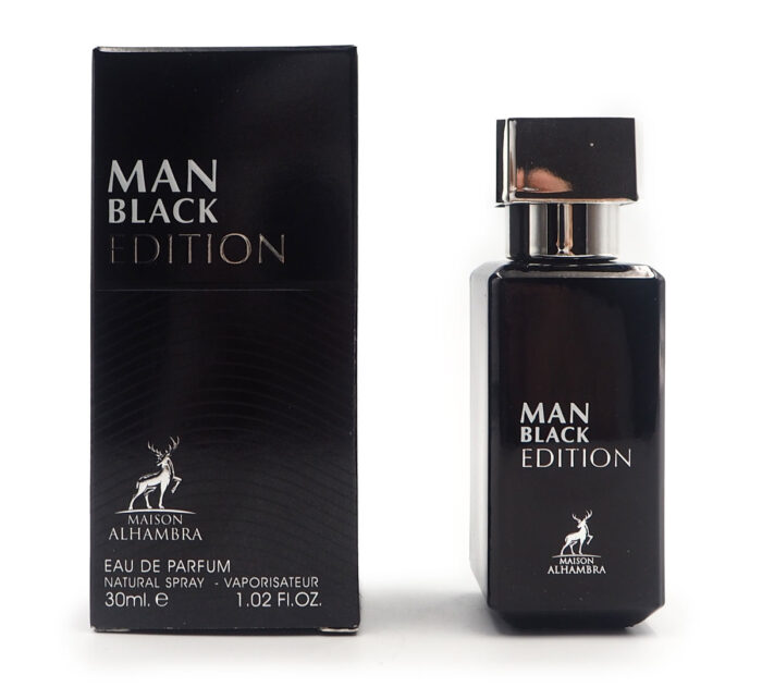 MAN BLACK EDITION  30ML EDP Perfume By Maison Alhambra ,Minyak Wangi Arab - Image 2