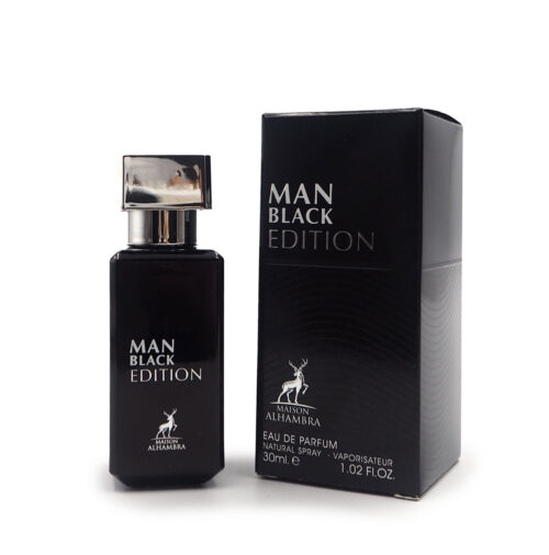 MAN BLACK EDITION  30ML EDP Perfume By Maison Alhambra ,Minyak Wangi Arab