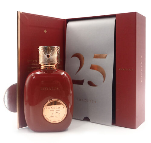 KHADLAJ 25 LOYALTY PERFUME EDP 100ML  , UNISEX PEREFUME