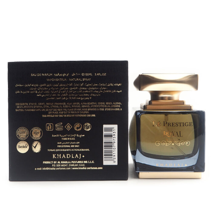 LÉ PRESTIGE ROYAL KHADLAJ PERFUME EDP 100ML - Image 5