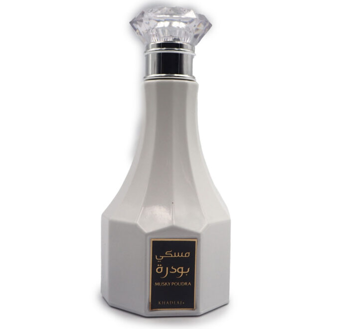 MUSKY POUDRA WATER PERFUME BY KHADLAJ 100ML - Image 3
