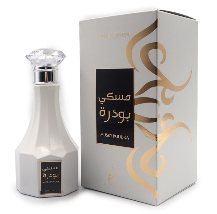 MUSKY POUDRA WATER PERFUME BY KHADLAJ 100ML
