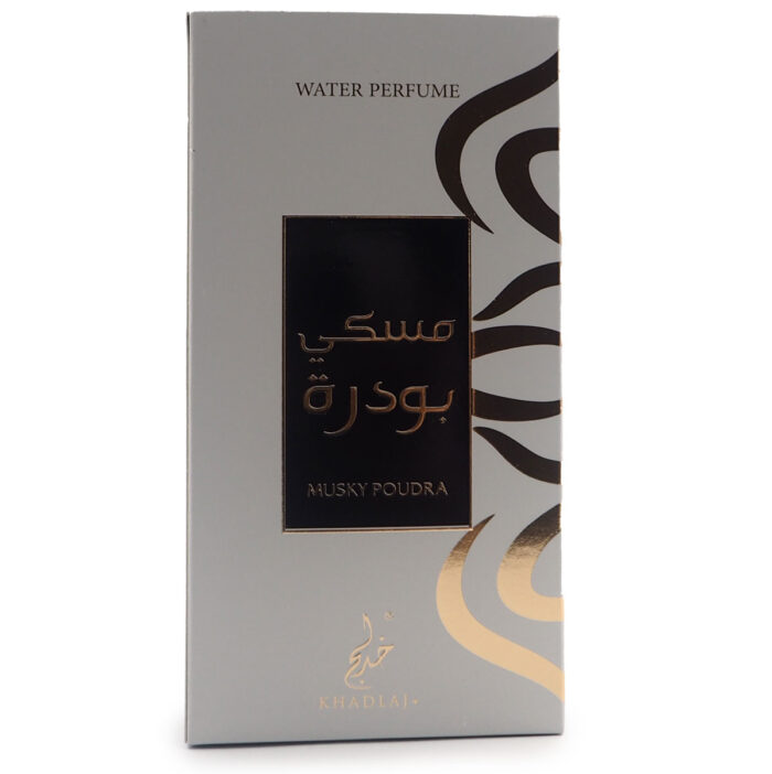 MUSKY POUDRA WATER PERFUME BY KHADLAJ 100ML - Image 5