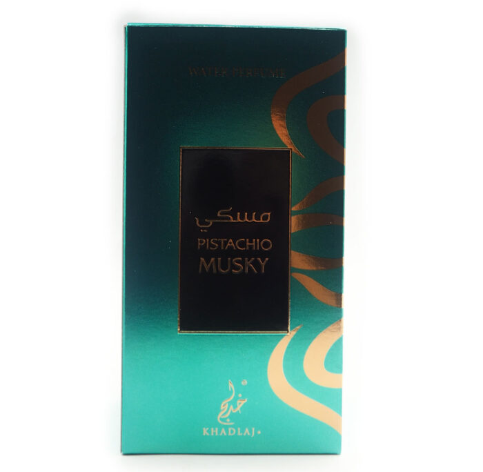 MUSKY PISTACHIO WATER PERFUME BY KHADLAJ 100ML - Image 4