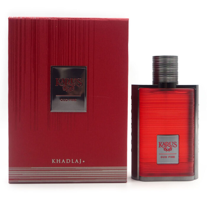 KARUS OUD FIRE 100ML EDP SPRAY , KHADLAJ PERFUMES - Image 2
