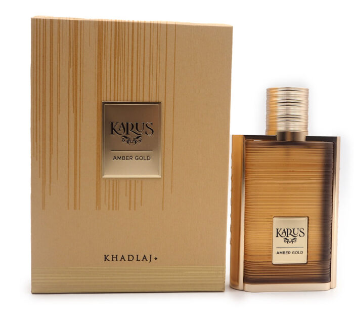 KARUS AMBER GOLD 100ML EDP SPRAY , KHADLAJ PERFUMES - Image 2