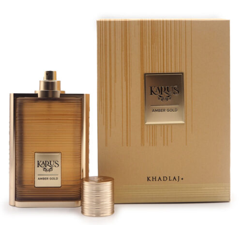 KARUS AMBER GOLD 100ML EDP SPRAY , KHADLAJ PERFUMES