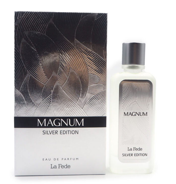 La Fede Magnum SILVER EDITION 100ml EDP  Natural Spray By Khadlaj - Image 2