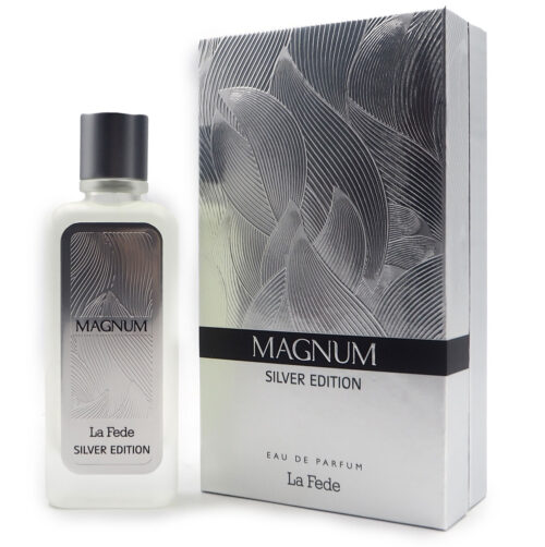La Fede Magnum SILVER EDITION 100ml EDP  Natural Spray By Khadlaj