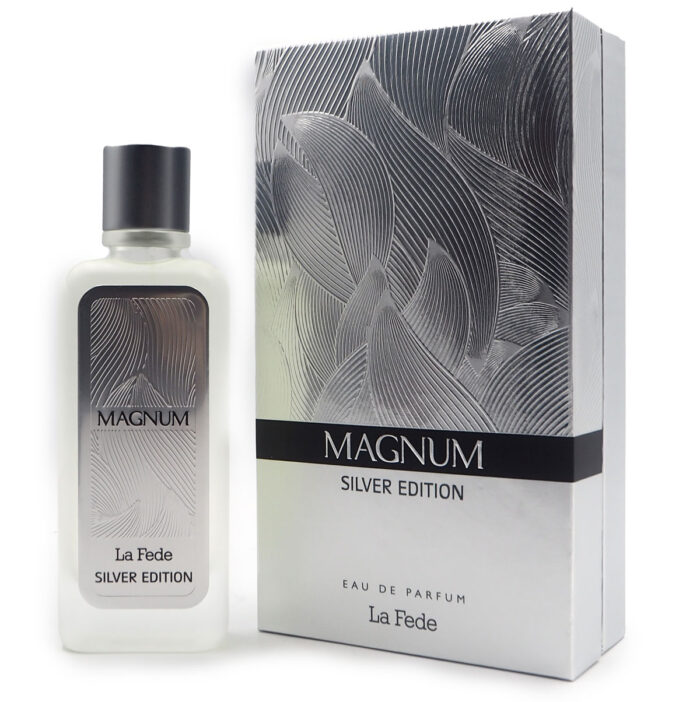 La Fede Magnum SILVER EDITION 100ml EDP  Natural Spray By Khadlaj