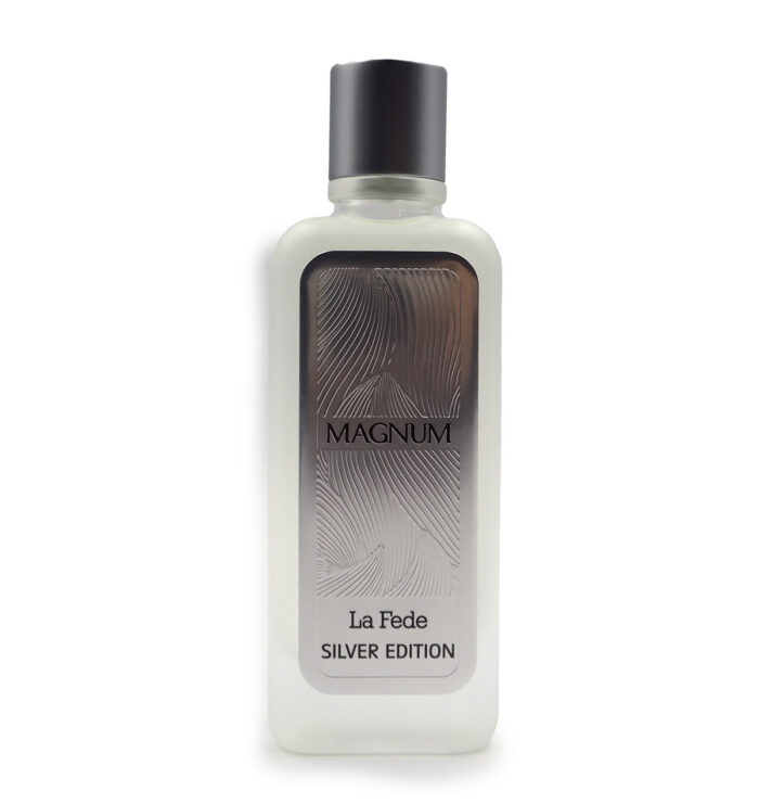 La Fede Magnum SILVER EDITION 100ml EDP  Natural Spray By Khadlaj - Image 4