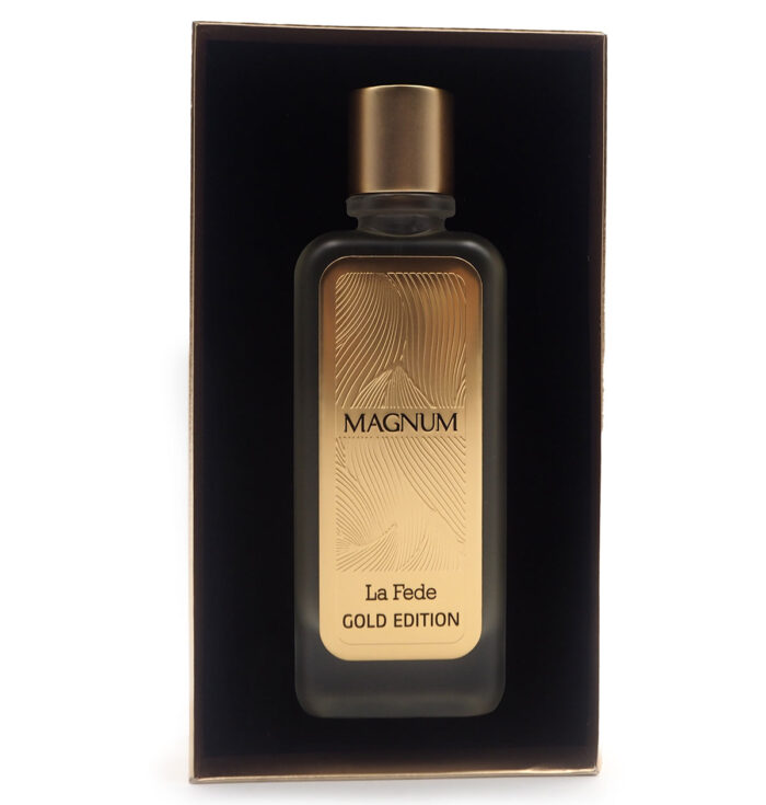 La Fede Magnum GOLD EDITION 100ml EDP  Natural Spray By Khadlaj - Image 6
