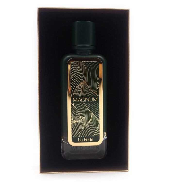 La Fede Magnum WILD GREEN 100ml EDP  Natural Spray By Khadlaj - Image 2