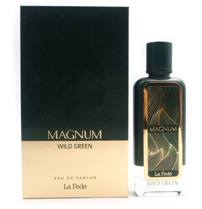 La Fede Magnum WILD GREEN 100ml EDP  Natural Spray By Khadlaj - Image 3