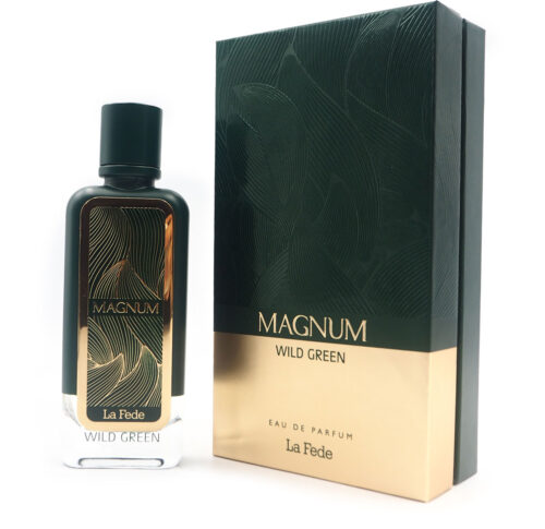 La Fede Magnum WILD GREEN 100ml EDP  Natural Spray By Khadlaj