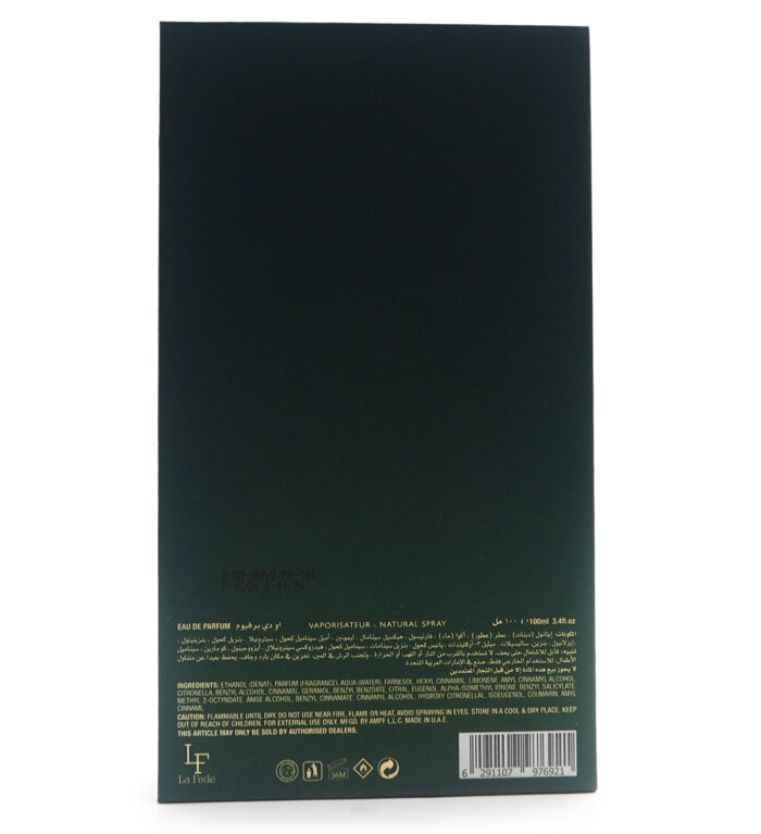 La Fede Magnum WILD GREEN 100ml EDP  Natural Spray By Khadlaj - Image 6