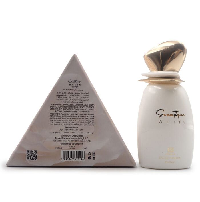 SCENTIQUE WHITE EDP 100ML BY AHMED PERFUMES - Image 6