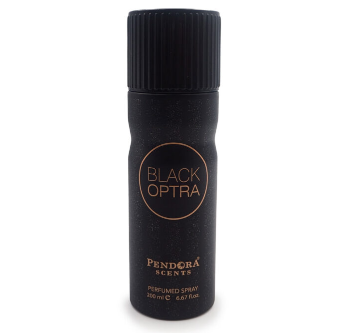BLACK OPTRA PERFUME SPRAY BY PENDORA SCENTS 200ML - Image 3