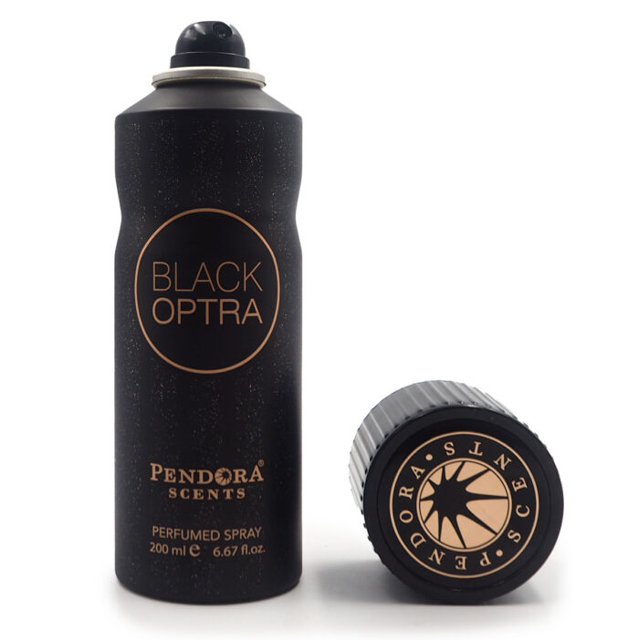 BLACK OPTRA PERFUME SPRAY BY PENDORA SCENTS 200ML - Image 6