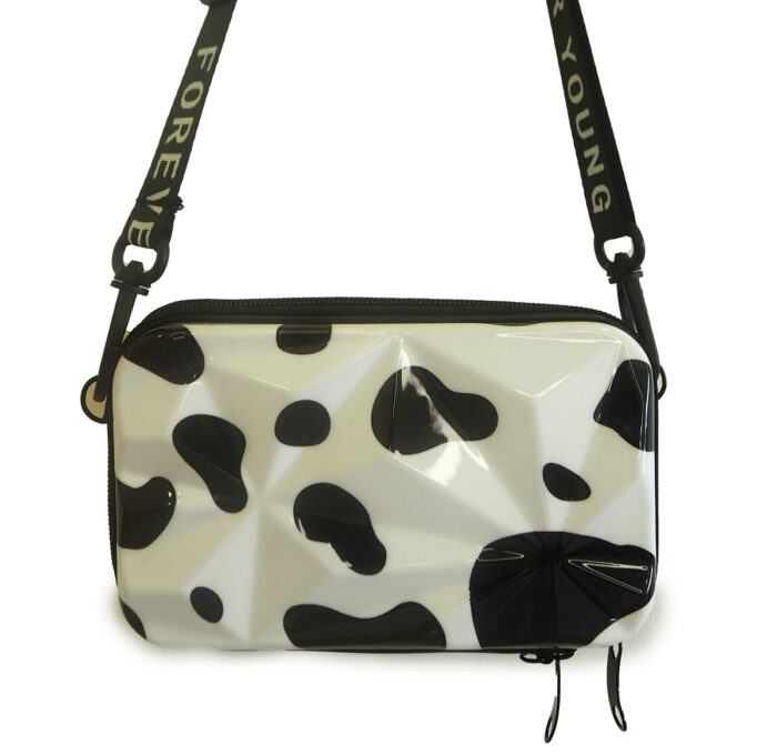 Trendy Square Box Bag, Travel Organizer Cosmetic Bad / Hard Shell Print Shoulder Bag ( 2-704-2 ) - Image 22