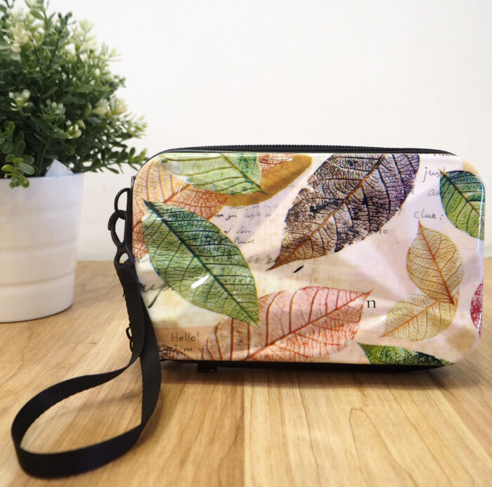 Trendy Square Box Bag, Travel Organizer Cosmetic Bad / Hard Shell Print Shoulder Bag ( 2-704-2 ) - Image 14