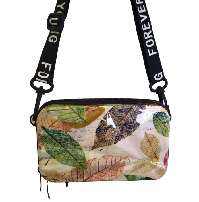 Trendy Square Box Bag, Travel Organizer Cosmetic Bad / Hard Shell Print Shoulder Bag ( 2-704-2 ) - Image 15