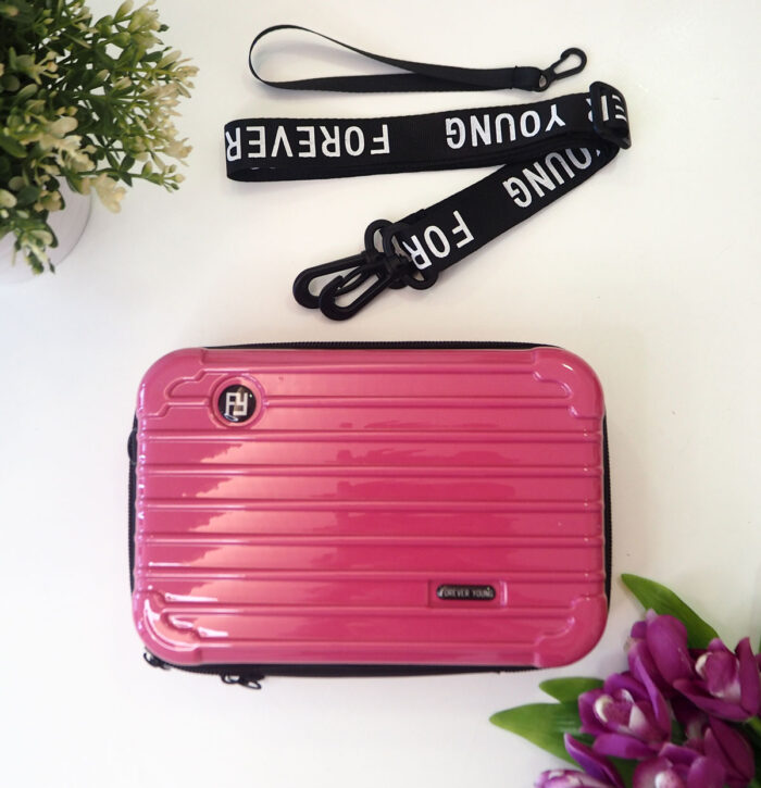 Trendy Mini Small Bag For Ladies , Unique Girl's Mini Luggage Box Bag ( 2-704-1 ) - Image 17