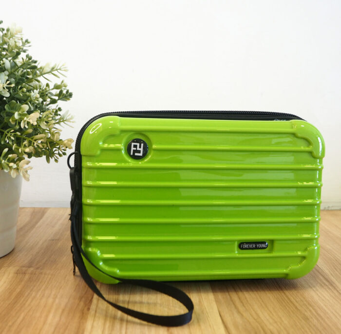 Trendy Mini Small Bag For Ladies , Unique Girl's Mini Luggage Box Bag ( 2-704-1 ) - Image 2