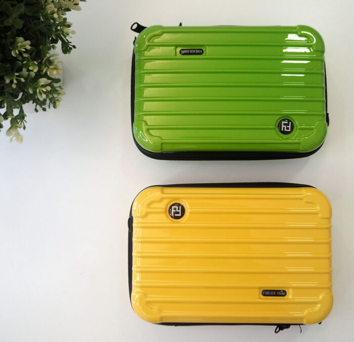 Trendy Mini Small Bag For Ladies , Unique Girl's Mini Luggage Box Bag ( 2-704-1 )