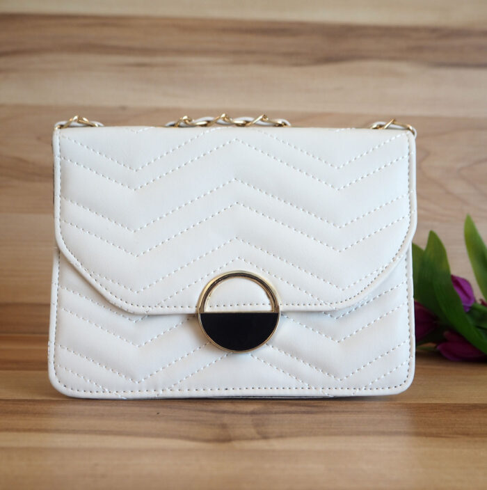 Trendy Women Chain Sling Bag Casual Shoulder Fashion Crossbody Leather Bag ( CB-5 ) - Image 6