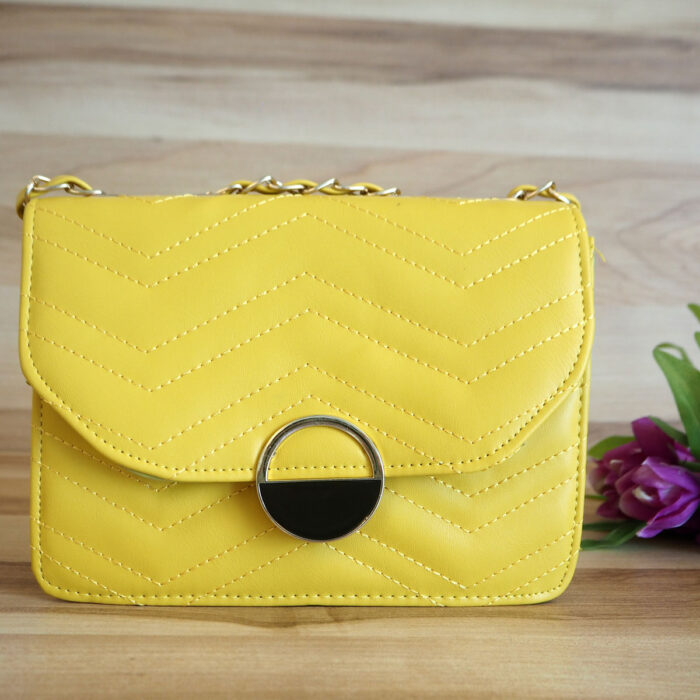Trendy Women Chain Sling Bag Casual Shoulder Fashion Crossbody Leather Bag ( CB-5 ) - Image 10