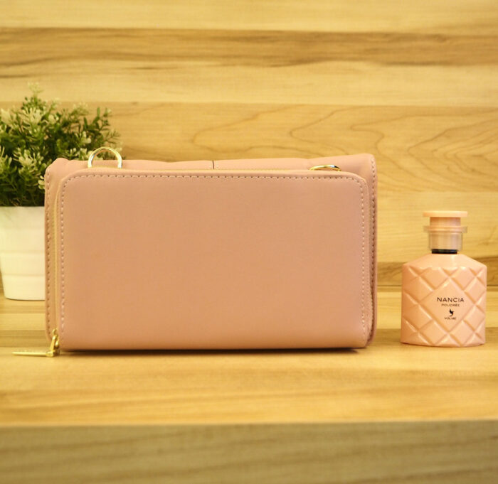 Classic Quilted Fashion Women Sling Handbag , PU Leather shoulder bag (3871) - Image 7