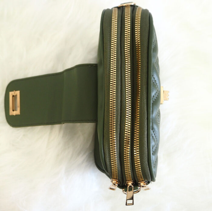New Women's Fashion HandBag ,Large Capacity Three Zipper Joker Slung Bag ( 3085 ) - Image 2