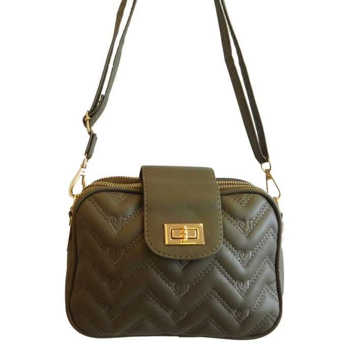 New Women's Fashion HandBag ,Large Capacity Three Zipper Joker Slung Bag ( 3085 ) - Image 10