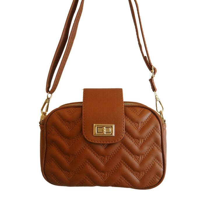 New Women's Fashion HandBag ,Large Capacity Three Zipper Joker Slung Bag ( 3085 ) - Image 21