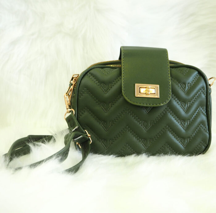 New Women's Fashion HandBag ,Large Capacity Three Zipper Joker Slung Bag ( 3085 ) - Image 13