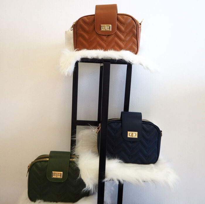 New Women's Fashion HandBag ,Large Capacity Three Zipper Joker Slung Bag ( 3085 ) - Image 5