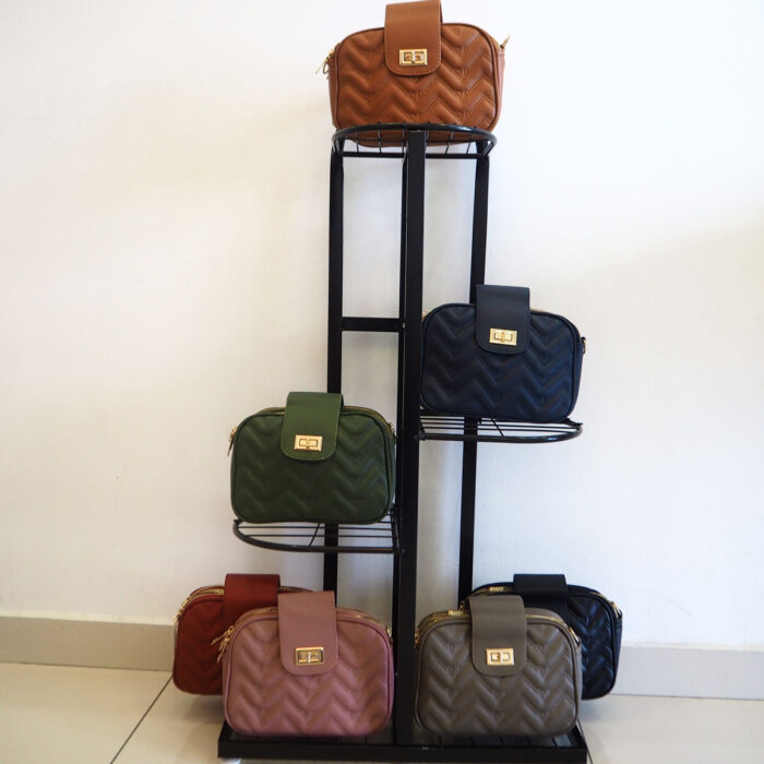 New Women's Fashion HandBag ,Large Capacity Three Zipper Joker Slung Bag ( 3085 ) - Image 6