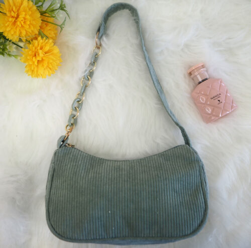 Korean Style Chain small Shoulder Bag  For Women, Casual Underarm Small Bag ( 13# )