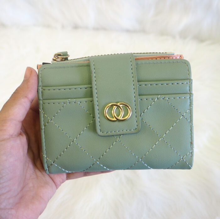 Women Short Fashion Wallet Purse With Card Holder PU Leather ( 6# ) - Image 10