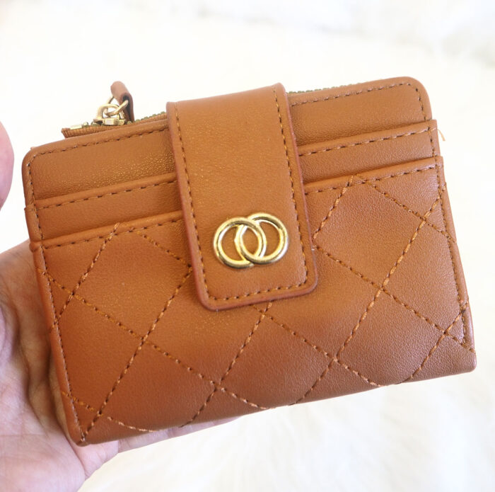 Women Short Fashion Wallet Purse With Card Holder PU Leather ( 6# ) - Image 4