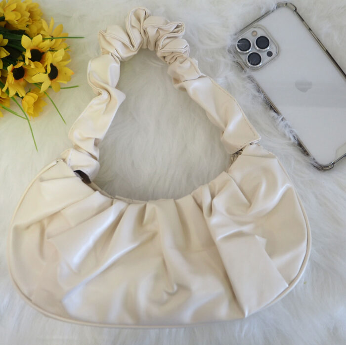 Pleated Cloud Bag Fashion Large Capacity Handbag For Women ( 10# ) - Image 8